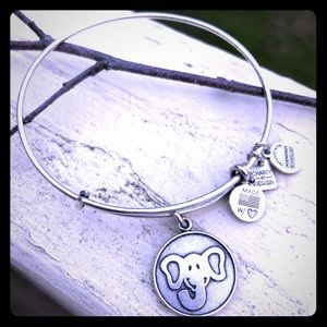 Alex & Ani Charity by Design Elephant DangleBangle